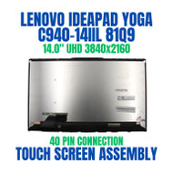 Lenovo yoga NV140QUM-N54 C940-14 14" UHD Touch Laptop LCD Screen Assembly