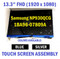 New Samsung Galaxy Book Flex 13.3" LCD Touch Screen Full Assembly NP930QCG Blue