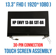 L96781-001 HP ENVY 13T-BA000 13T-BA100 LCD Display Touch Screen Bezel Assembly Silver
