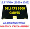 Genuine Dell XPS 9500 LCD Screen 1080p Non Touch Silver FKR1K 0FKR1K