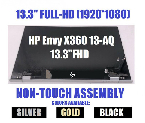 HP Envy 13-AQ 13.3LCD Touch Display Assembly Pale Gold L53371-001 L54977-001