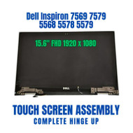 Dell Inspiron 15 5568 15.6" FHD Glossy LCD Touch Screen Complete Assembly Gray