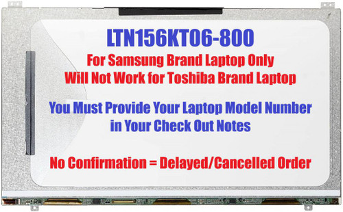 Samsung NP700Z5AH 700Z Series LCD Display 15.6" FHD Screen