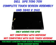 New Dell Xps 15 7590 Precision 5540 Uhd 3840x2160 Touch Screen Tkj2n 6w55n Dpny4