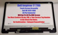 Dell OEM Inspiron 17 7786 LCD Touch screen Assembly W27J0 MF2H5 GDXVR