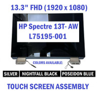 L75193-001 HP Spectre X360 13t-aw200 Lcd Display Ts Assembly Hinge Up