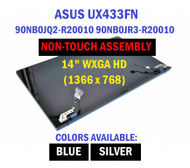 Asus ZENBOOK UX433 U4300F UX433FN UX433FA FHD LCD screen hinge up silver