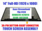 Asus C433ta-1a 14.0" LCD Module Fhd G/t/vwv 90nx02g1-r20010 Screen Display