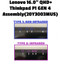 5M11D12270 Lenovo LCD Module MECH_ASM 16.0QHD+,CAM,BK_P1,CSOT LCD Screen Assembly