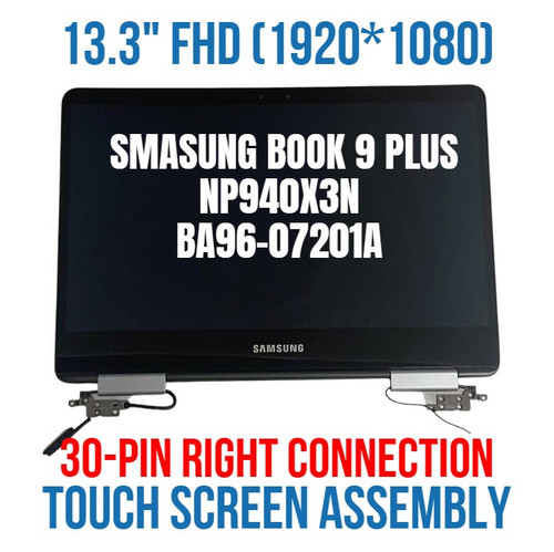 New Samsung NoteBook NP940X3N touch LCD Full Screen Assembly