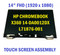 HP Chromebook x360 14-DA 14" FHD LCD Touch Screen Complete Assembly 14-da0012dx