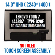 Lenovo Yoga 7 14IAL7 LCD Touch Screen Bezel 14" 2K 40 Pin 5D10S39810
