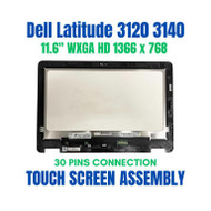 Dell W0583 Module LCD 11.6HDF TSP VIA 3120V Screen Assembly