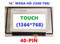 LCD Touch Screen 14" FHD 1920x1080 40 Pin No Brackets B140XTK02.0