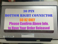 AUO 17.3" 1920x1080 FHD 60Hz 30 Pin eDP Matte LCD Panel B173HAN04.2