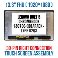 5D10S39728 Lenovo 13.3" FHD Touch Screen Assembly 82QS001HUS DUET 5 CHROMEBOOK