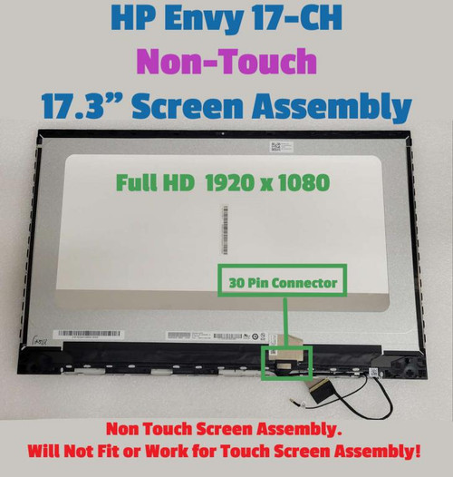 Genuine HP Envy 17-CH LCD Screen Display Panel 17.3" FHD M45767-001