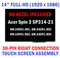 REPLACEMENT Acer Spin 3 SP314-21 SP314-21N N19W2 SP314-21-R56W SP314-21-R7H7