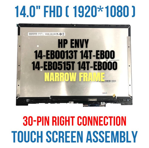 M30901-001 HP ENVY 14-eb0013T 14T-EB00 14-eb0515T 14T-EB000 FHD touch screen