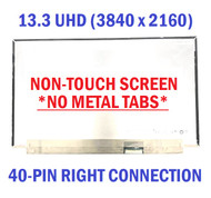 B133ZAN02.B 3840x2160 13.3" UHD PCBA BENT EDP 40 Pin Laptop Screen Display Panel