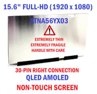 OLED 15.6" ATNA56YX03-0 ATNA56YX03 FHD LCD Screen IPS Display Non Touch Panel