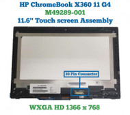 Hp Chromebook X360 G4 Ee Touch nv116whm-n41