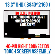 Replacement ASUS ZenBook Flip S13 UX371 UX371E UX371EA 13.3" UHD 4K IPS LCD Display Touch Screen Digitizer Assembly 3840x2160 OLED