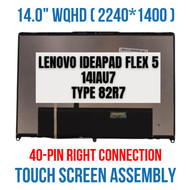 Lenovo IdeaPad Flex 5 14ALC7 5 14IAU7 Lcd Touch Screen Bezel 14" 2.2K