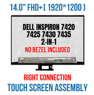 LCD Touch screen Display Assembly Dell Inspiron 14 7420 2-in-1 P161G P161G001