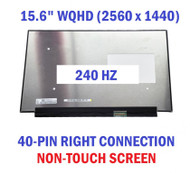 15.6" NE156QHM-NZ2 Laptop LCD Screen QHD 2560x1440 240Hz eDP 40 pin