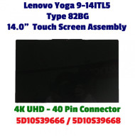 5D10S39666 5D10S39668 4K UHD LCD Touch Screen Assembly Lenovo Yoga 9 14ITL5