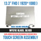 13.3" Samsung Galaxy Book Flex NP730QCJ-K02US FHD LCD LED Touch Screen Assembly
