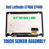 14 Dell Latitude E7440 E7450 E7470 LCD Screen Touch Digitizer Assembly Black