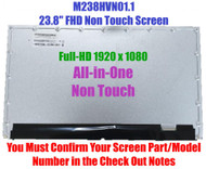 23.8" HP M238HVN01.1 Borderless LCD Non Touch Screen Display Panel 1920x1080
