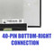 14" FHD LED LCD Screen LM140LF1F02 LM140LF1F-02 FHD 1920x1080 120Hz 40 Pin