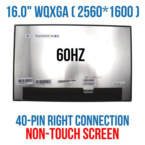 Lenovo LCD Module 16" WQXGA AG sRGB 400N BOE FCC 5M11H26858