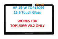 HP ENVY X360 15.6" Touch Screen Glass Digitizer TOP15099 V1.0