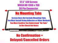 12.5" HD LED Laptop LCD Screen DELL Latitude 5290 1366x768 Non Touch