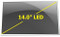 LENOVO 18200244 LAPTOP LED LCD Screen LP140WH4(TL)(P1) 14.0" WXGA HD Bottom Left
