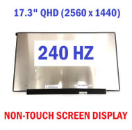 17.3" 240Hz QHD LED LCD Screen IPS Display MSI Raider GE76 2560x1440 40 pin