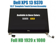 New 13.3" Dell XPS 13 9370 LCD LED Display Touch Screen Complete Assembly Gold