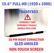 Samsung Atna56yx03 18200-15600900 Oled 15.6" Fhd Gl Wv Edp Bc3 (mp) Lcd Display