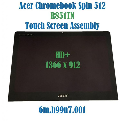 12" LCD Touch Screen Assembly Acer Chromebook Spin 512 R851TN 6M.H99N7.001