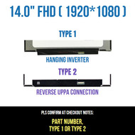 ASUS 1920X1080 FHD 30 Pin 60Hz Non Touch Screen LCD B140HAN03.2 HW3A H/W:3A