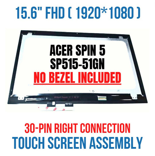 1080p LCD Touch Screen Digitizer Acer Spin 5 SP515-51N-59EE SP515-51N-51RH