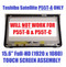 Toshiba P55t-a5202 15.6" Lcd Touch Screen Display Assembly H000056090