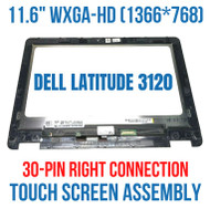NEW Dell OEM Latitude 3120 2-in-1 Touch screen LCD Panel WXGA Bezel MMF06