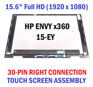 Hp M93270-444 15.6" Fhd 250 Vwe Dbts Hh/inx Screen Assembly Touch Screen 15-ey