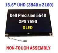 DELL XPS 15-7590 OLED Top Assembly 3840x2160 Silver 15.6"