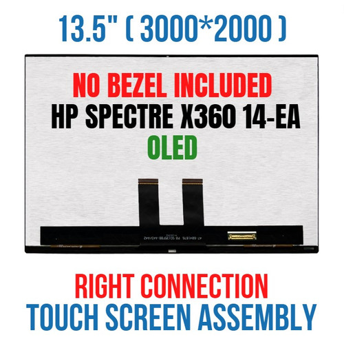 13.5" HP Spectre x360 14-ea1023dx OLED LCD Touch Screen Assembly 3000x2000